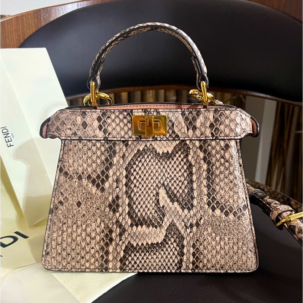 NEW* Fendi Peekaboo Python - latest release, purchased earlier this month (Feb)